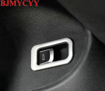 BJMYCYY Automobile rear box switch button stainless steel decoration frame for Audi Q5 | Автомобили и мотоциклы