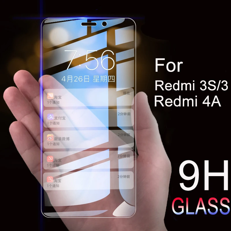 GerTong Защитное стекло для Xiaomi Mi5 Mi4 Защитная пленка экрана Redmi 6 6A S2 5A 4A 3S Prime Note 3 Pro