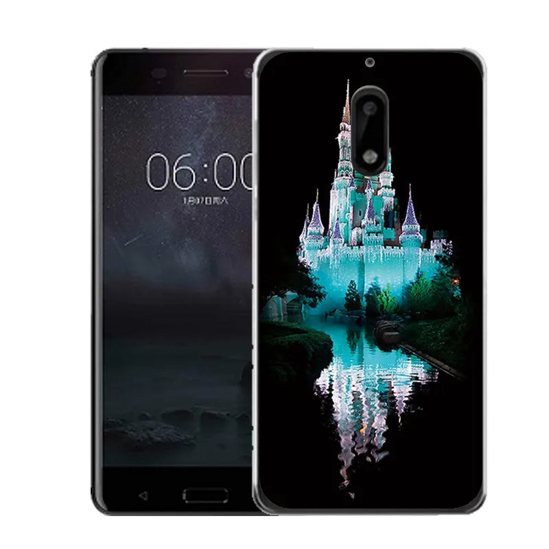 Qmswei Мягкий ТПУ чехол для телефона nokia3 nokia5 nokia6 nokia8 N540 N535 прозрачный защитный с