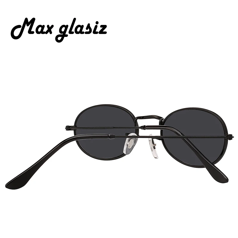 Круглые Солнцезащитные очки Для женщин солнцезащитные в стиле стимпанк овальные