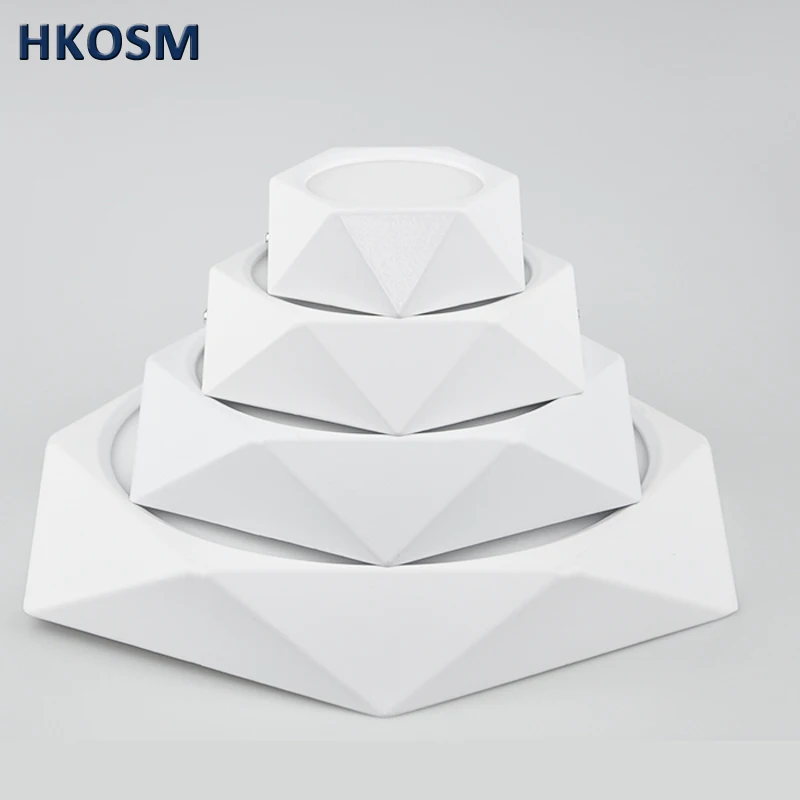 

Квадратная Светодиодная панель HKOSM, ультратонкая, 6 Вт, 18 Вт, 24 Вт, 32 Вт, алюминиевый Светодиодный точечный светильник, потолочный светильник