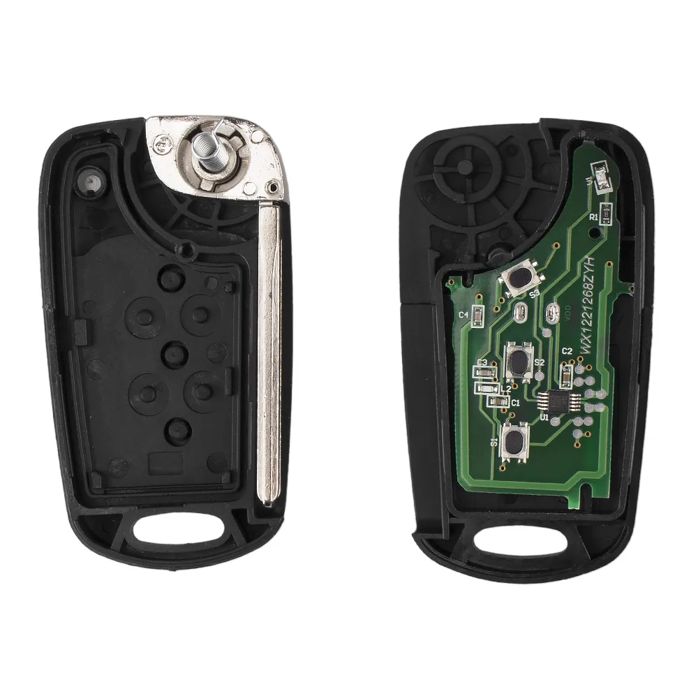 KEYYOU 3 кнопки дистанционный Автомобильный ключ для Hyundai YF Sonata 2011 2012 2013 TOY40 чип