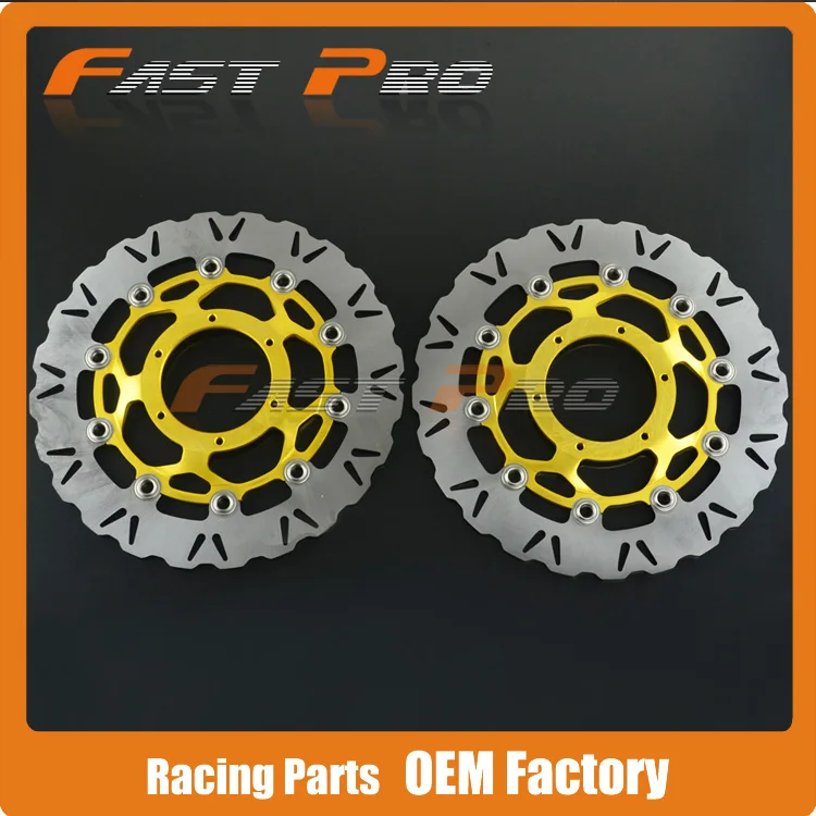 1 пара ротор дисковых передних тормозов для Honda CBR1000RR 06 07 VTR1000 SP1 SP2 RC51 00 01 02 03 04 05
