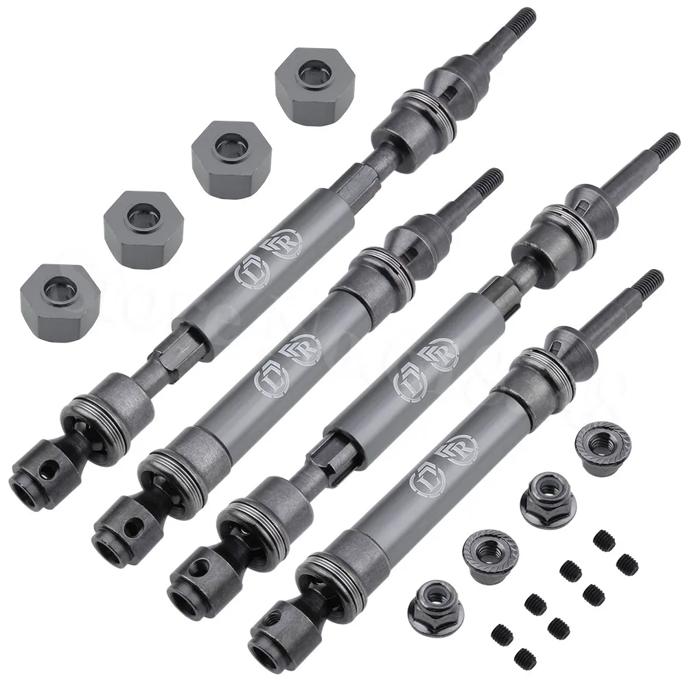 4 шт. сверхмощный Driveshaft CVD F &amp R замена 6851R 6851X 6852R 68522x для Traxxas 1/10 Stampede 4x4 VXL RC Monster Truck |