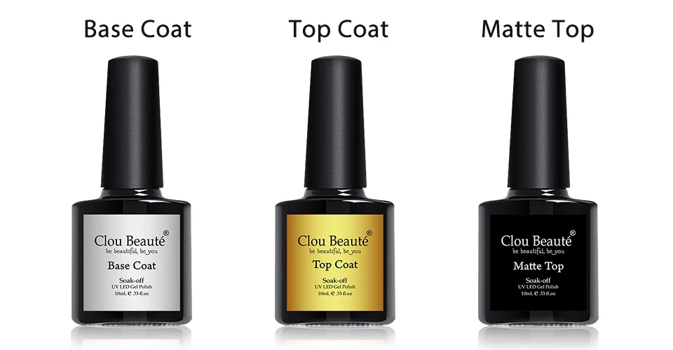 Clou Beaute Гель-лак для ногтей 10 мл художественный Гель-лак для ногтей набор УФ светодиодный Полупостоянный лак белый замачивающийся дизайн Гель-лак