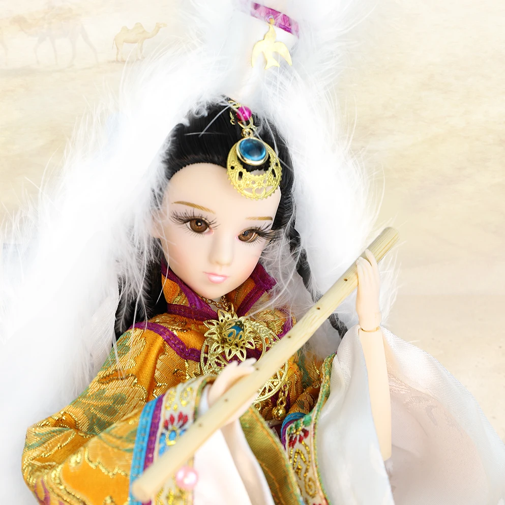 Кукла Шарм Fortune Days East древняя китайская Luo Yan 1/6 подобная BJD с макияжем 14 шарнирным