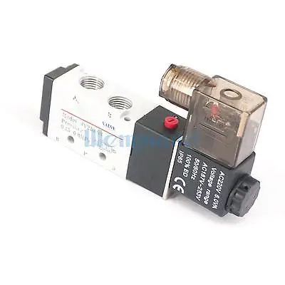 AC220V 4V210 08 1/4 &quotBSPT воздушный клапан 5 портов 2 Позиции соленоида для пневматической