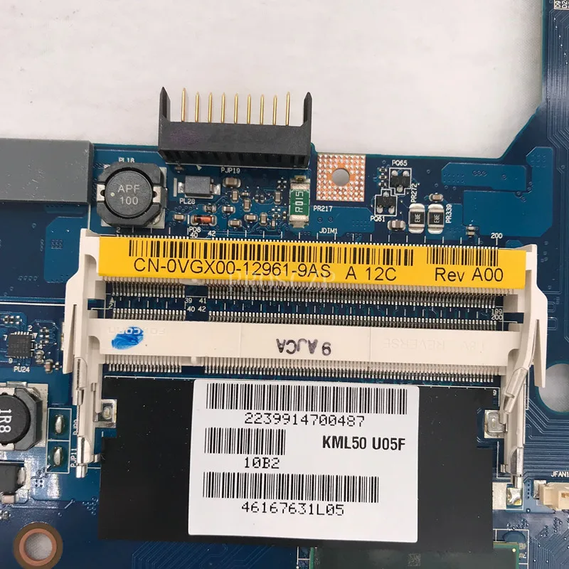Free shipping For Vostro 1520 V1520 Laptop motherboard CN-0VGX00 0VGX00 VGX00 KML50 LA-4596P GM45 DDR2 working well | Компьютеры и