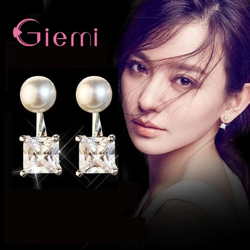 

Женские серьги из серебра 925 пробы, с жемчугом