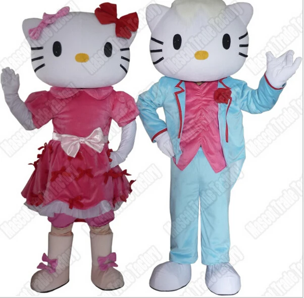 EVA шлем hello Kitty маскоты костюмы из мультфильма Kitty Cat Одежда Рекламные костюмы Хеллоуин вечеринка в честь Дня Рождения