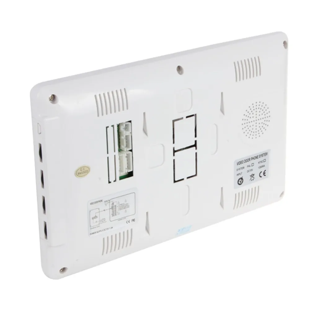 Высокое качество 125 кГц RFID Card Reader 7 дюймов видео-телефон двери с 6 шт. ИК-камеры на