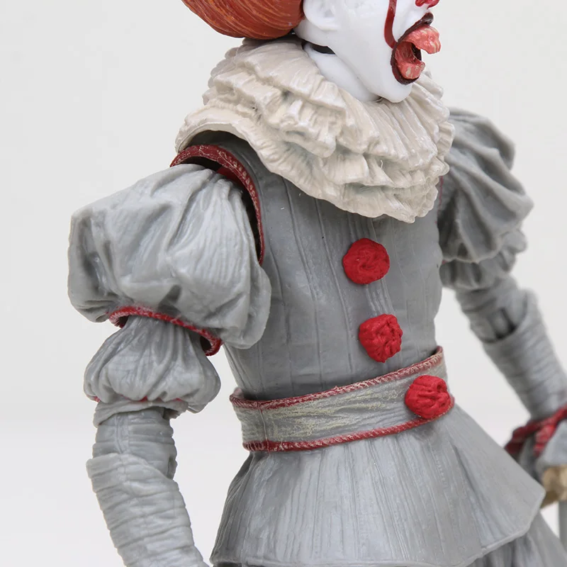 18 см NECA Stephen King's It пеннивайз Джокер клоун ПВХ экшн Фигурки игрушки куклы игрушка