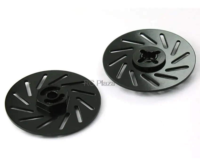 

Black Aluminum Wheel Adaptors with brake disc Large X2P CPV 57822LK RC Racing Car parts