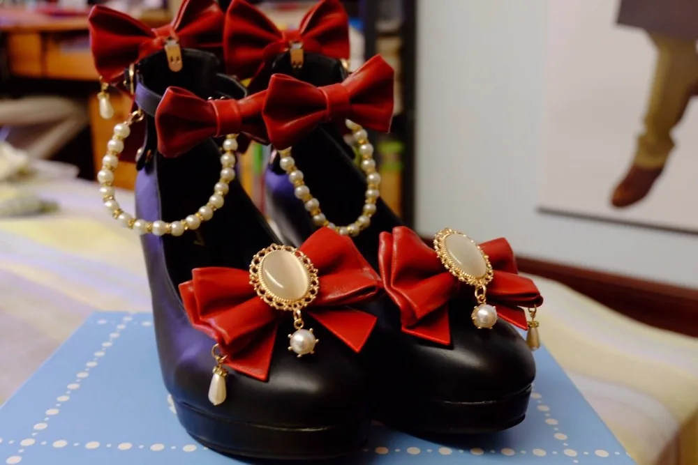 Высокое качество Новинка 2017 года обувь для костюмированной вечеринки в японском