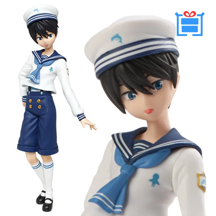 Японская оригинальная Аниме Фигурка 15 см taito free!Nanase Haruka детство ver экшн-фигурка