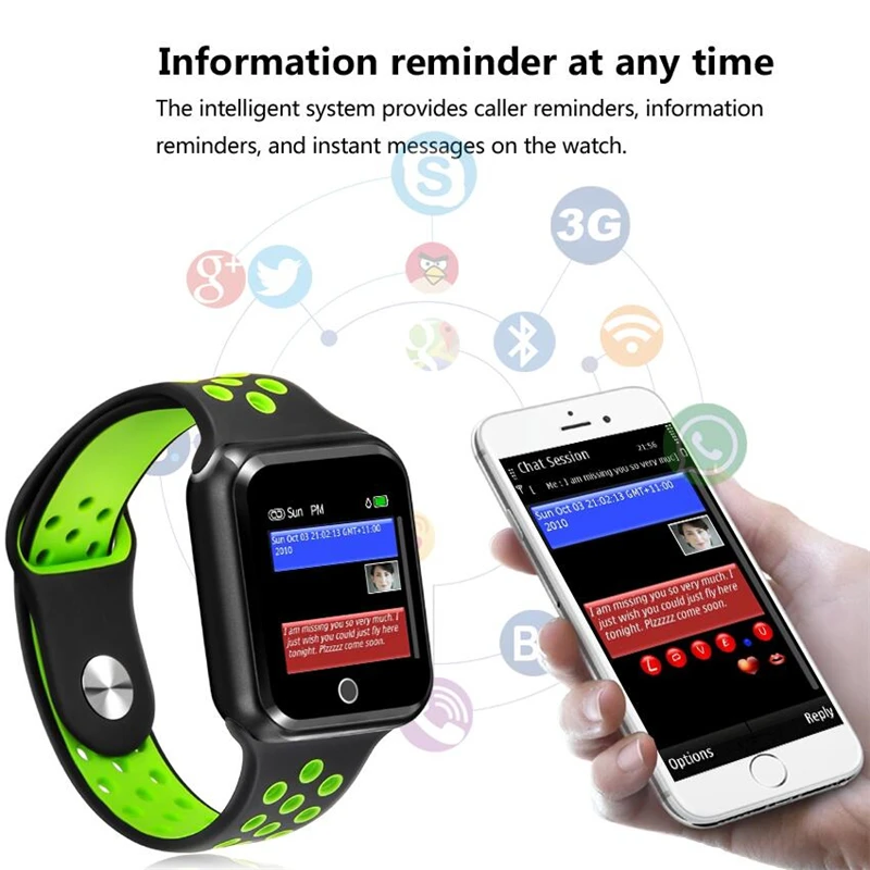Оригинальный iBand V08 умный браслет с Bluetooth гарнитура сна монитор Смарт часы для ios