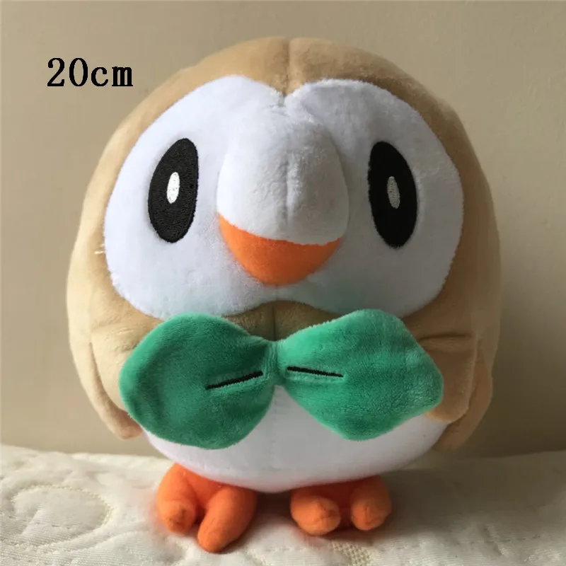 Rowlet Charmander Nidoran Manaphy Пикачу аниме, плюшевая машина для когтей кукла для детей подарок на день рождения мягкие игрушки kawaii - Цвет: 1