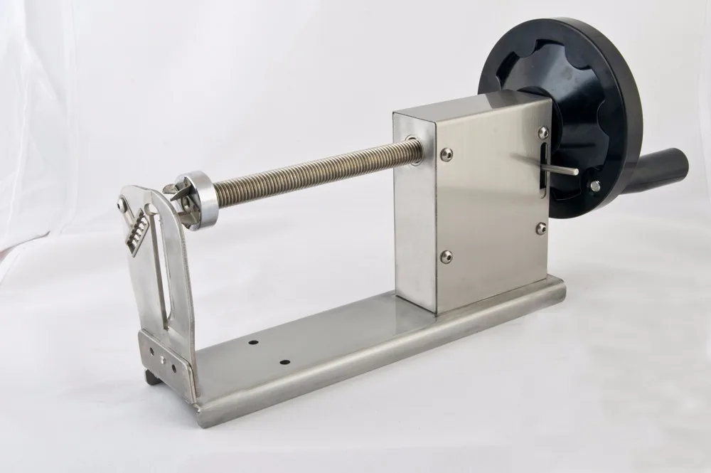 Коммерческая ручная спиральная Картофельная Чипса кудрявый картофель фри твист