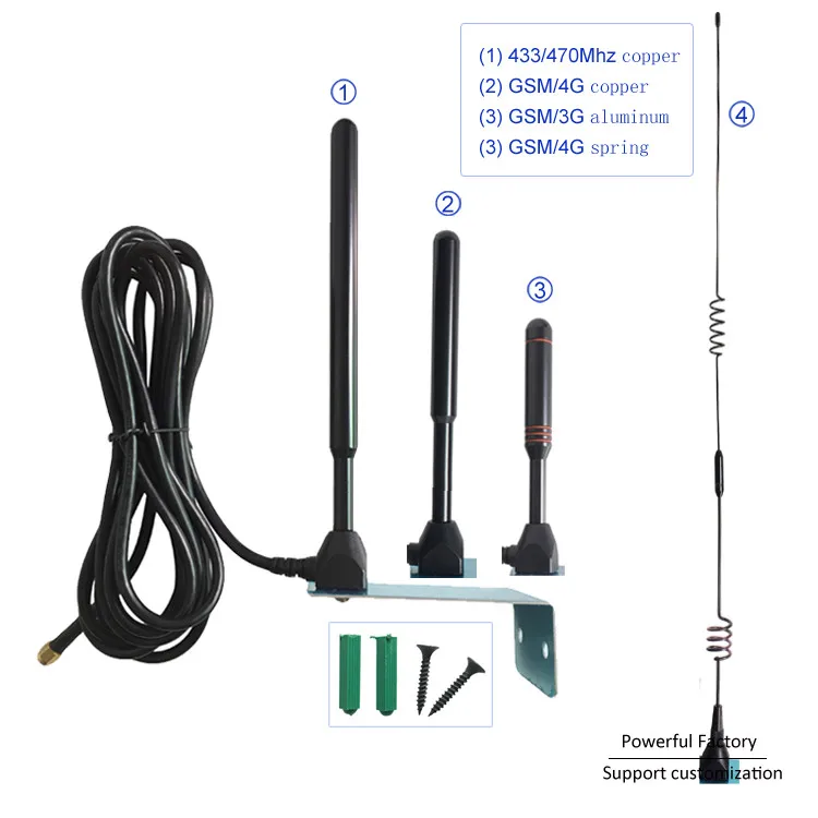 GSM GPRS 3G без магнитной антенны с L образным коннектором SMA разъем 900/1800/2100 МГц RG58