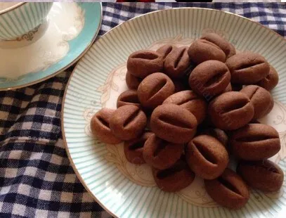 Сладкая машина для выпечки вафель в кофейных зернах Машина маффинов типа