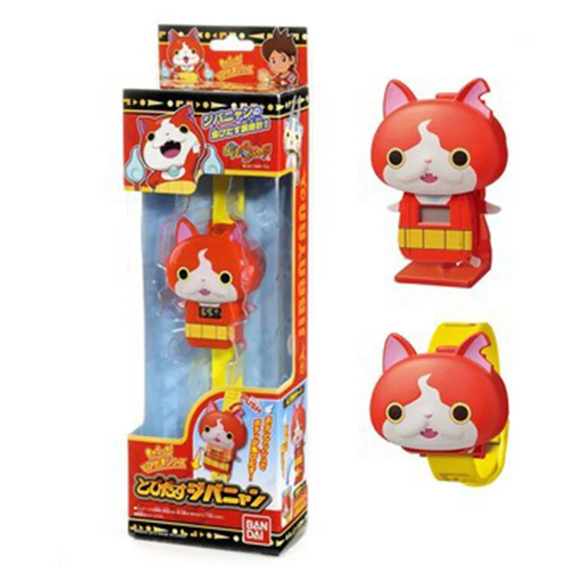 Горячие продажи японского аниме Yokai часы DX Йо-Кай наручные часы освещение Звук детская игрушка с 3 медалями Косплей Дети Рождественский подарок