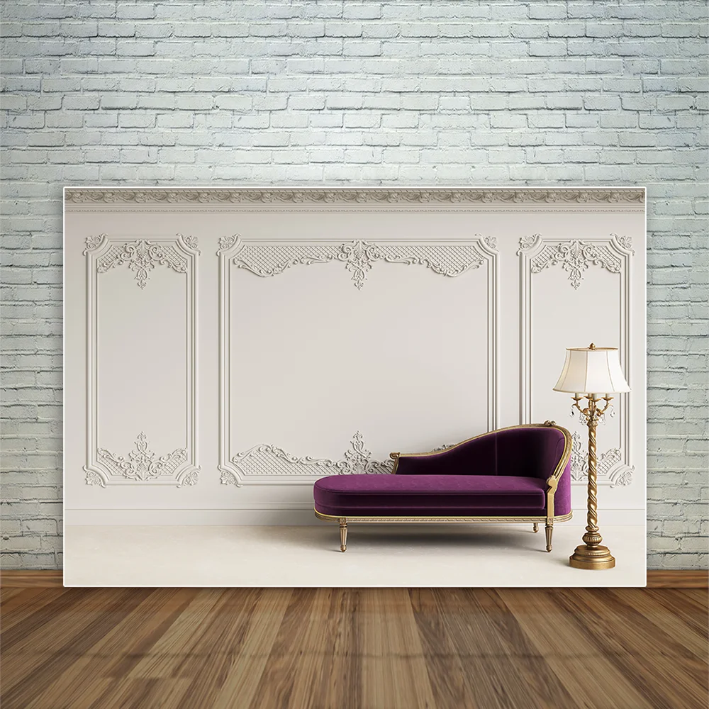 Allenjoy классическая мебель интерьер слоновая кость рельефный роскошный диван