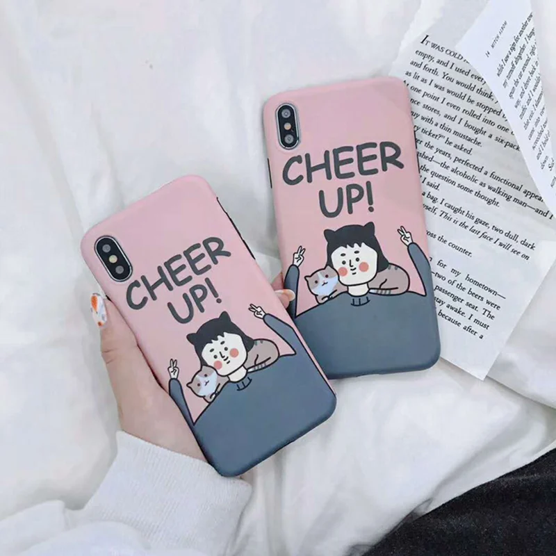Fashion High Quality Pink Foundation Women's Phone Case for iphone 6 6s 7 8Plus All Inclusive Anti-fall Soft Cover XS Max XR |