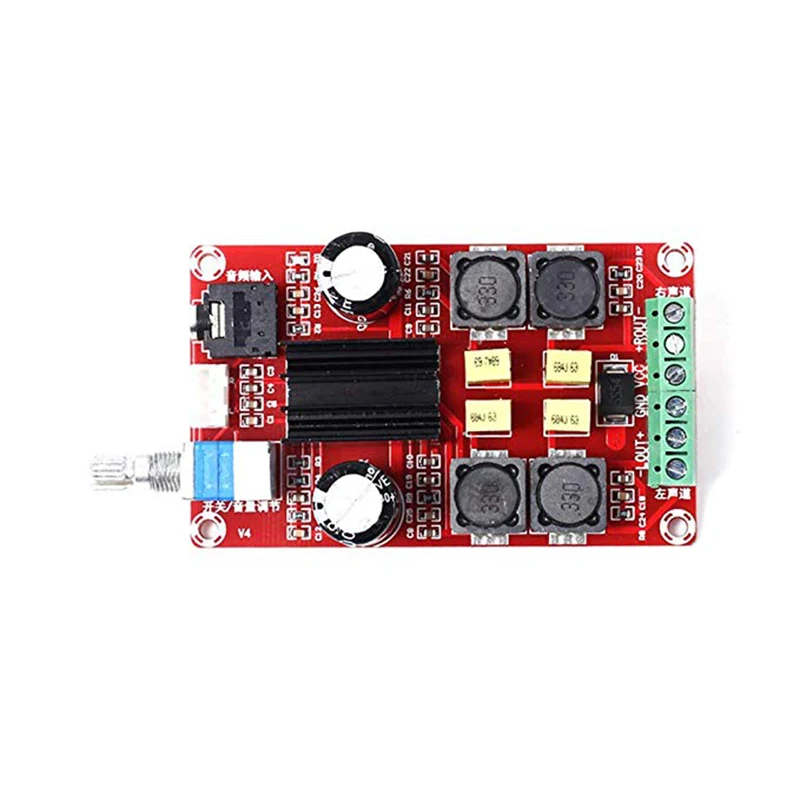 Aokin XH M189 TPA3116 D2 50 Вт + двухканальный стерео цифровой усилитель мощности плата DC 24 В