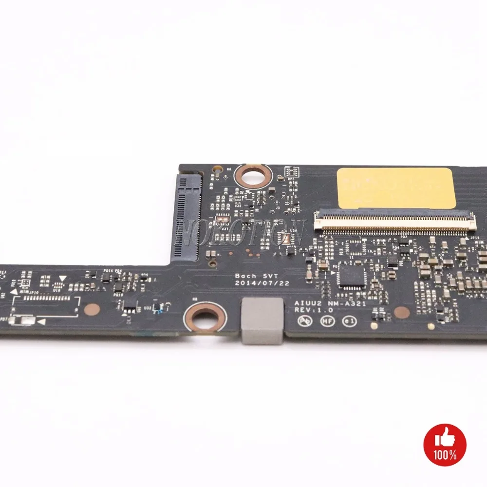 NOKOTION Laptop Motherboard For Lenovo Yoga 3 Pro 1370 MAIN BOARD AIUU2 NM-A321 5B20H30459 SR23Q M-5Y71 CPU 1.2Ghz 4GB RAM | Компьютеры и