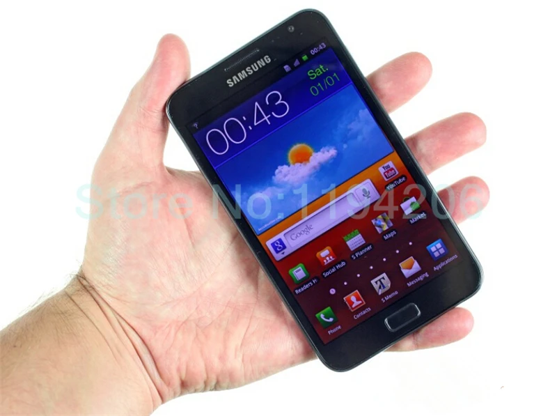 N7000 Оригинальный разблокированный мобильный телефон samsung Galaxy Note I9220 8MP 5 3 'Ƈ GB ram