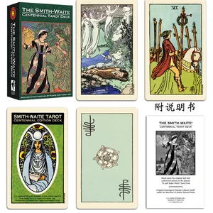 Настольная игра Smith Tarot настольная игра карты Полное издание на английском языке Таро настольная игра для семьидрузей