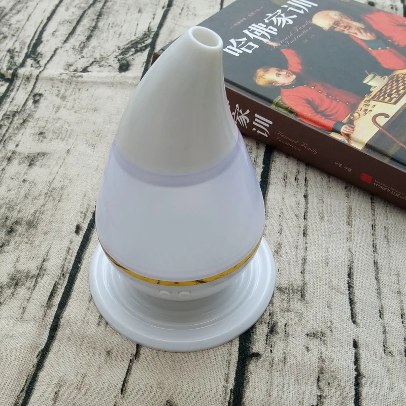 360 градусов вращающийся увлажнитель воздуха USB ароматизатор Распылитель Очиститель для транспортного средства капли воды Арома диффузор 7 цветов меняющий свет