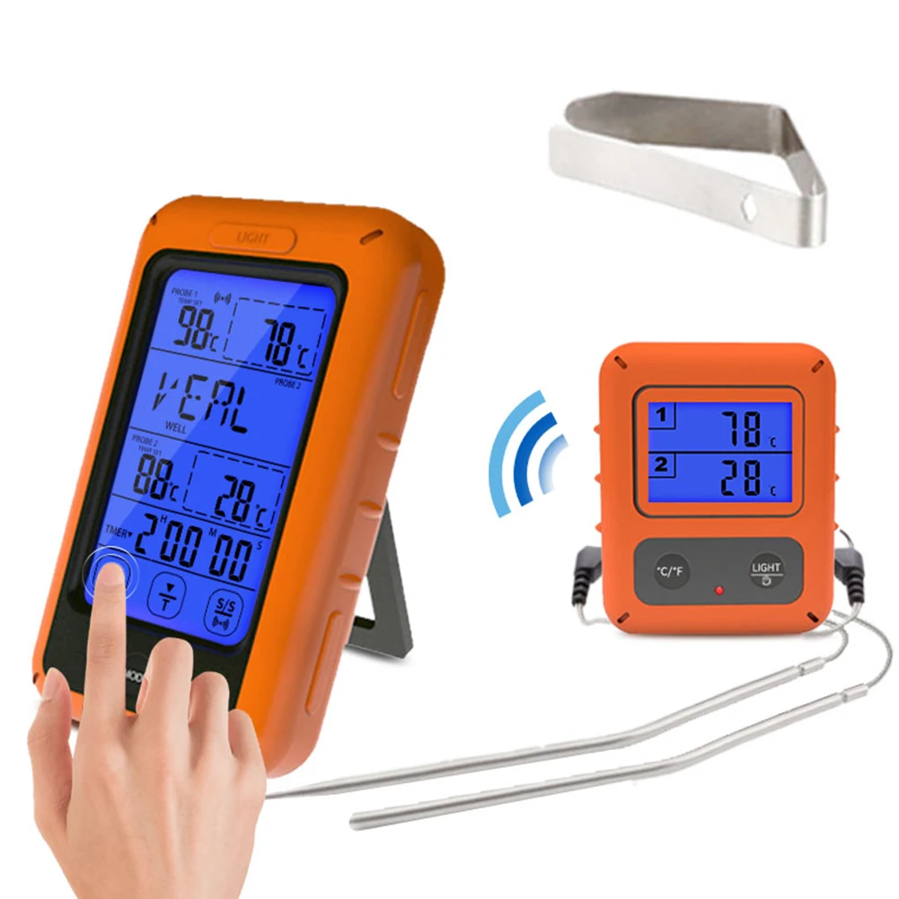 TS-TP20 термометр для кухни беспроводной цифровой сенсорный экран Bluetooth термометр для приготовления пищи для барбекю термометр для домашнего использования с таймером