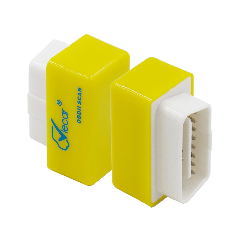 Оригинальный показателя Viecar мини желтый ELM327 Bluetooth Авто БД OBD2 код читателя ELM-327 V1.5