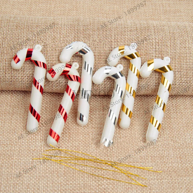 Карамельной трости для украшения праздника вечерние Xmas Tree Висячие Новогодние 1