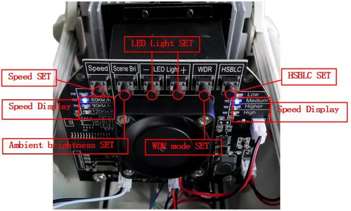 IMPORX Onvif 1080P HD 2MP 6-22 мм объектив распознавание номерного знака автомобиля IP LPR камера для шоссе/парковки 4 шт. ИК белые светодиоды