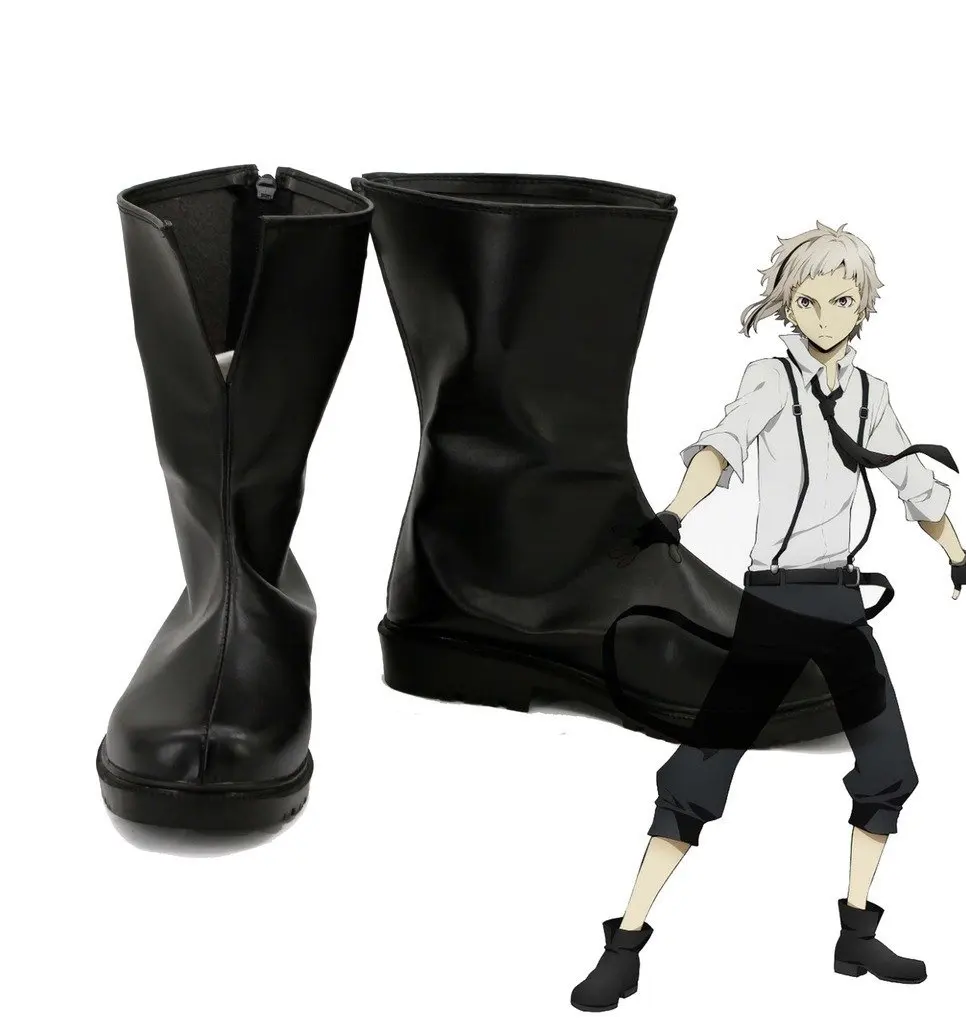 

Туфли для косплея Bungo Stray Dogs atсуши Nakajima, изготовленные на заказ