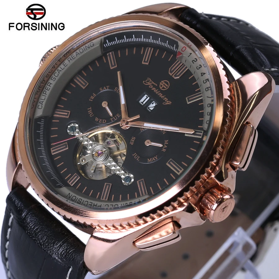 

Relojes Hombre Mens Watches Top Brand Luxury Automatic Mechanical Watch Tourbillon Clock Leather Casual Business Wristwatch