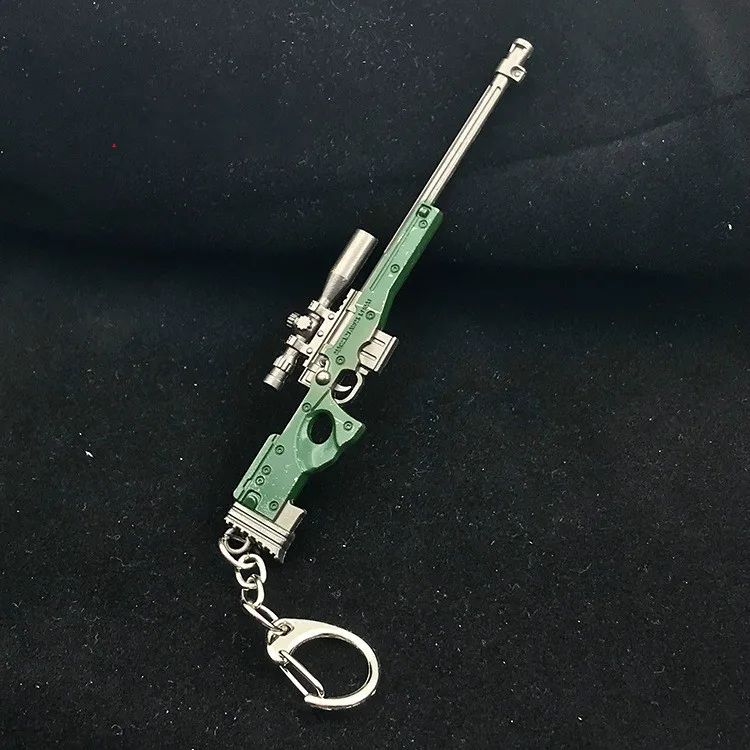 Горячая цепочка ключей PUBG FPS игровой плеер неизвестное поле битвы 3D брелок оружие