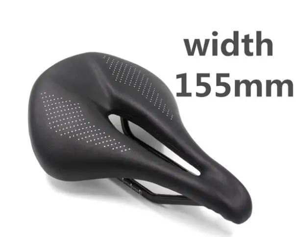 155mm width LeatherBicycle карбоновое седло переднее седло Велосипедное легкое сиденье Подушка мощное Велосипедное карбоновое седло - Цвет: 155mm width