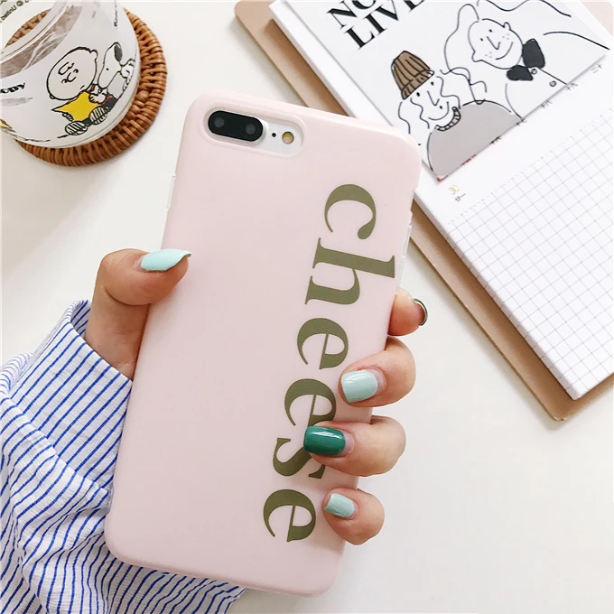 GlamPhone чехол розовый сыр с подставкой Чехол для iPhone Max XS XR X 8 8plus 7 7plus 6/6S Plus чехол Модный мягкий чехол