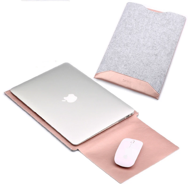 Новый шерстяной войлок для Macbook Air 13 A1466 чехол ноутбука сумка из искусственной