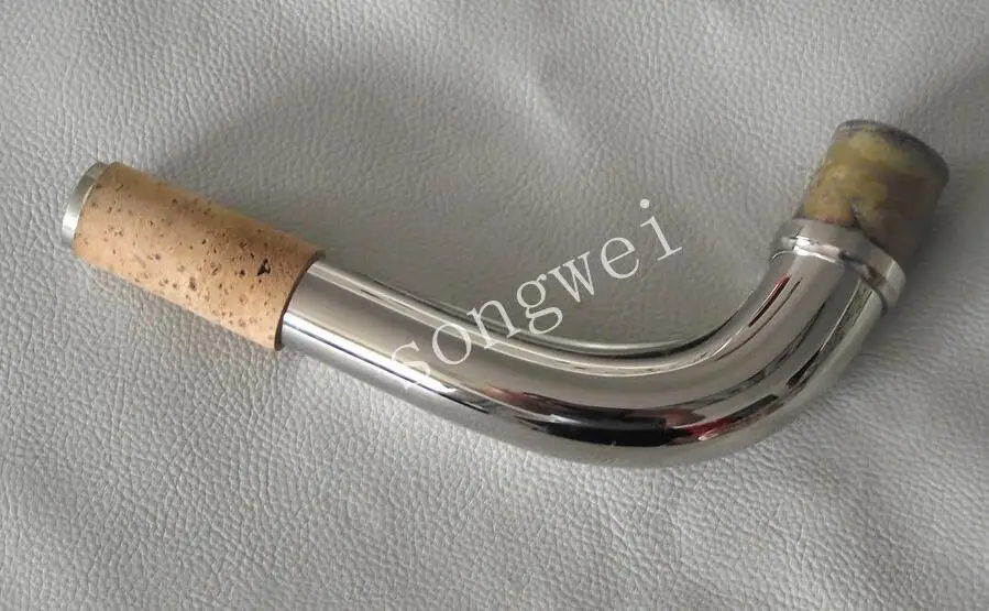 

Excellence Baritone Sax neck Good material 21.5mm Nickel plating