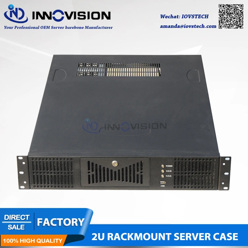 Стабильный 19 &quot2U rackmount чехол RC2630A 2 поддерживает макс. 12&quot * 13 &quotATX M/B с тремя paralle