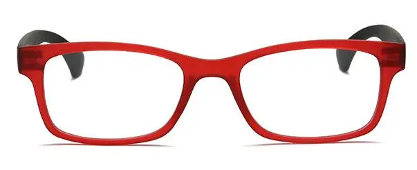 Design Reading Glasses Men Women Folding Spectacles Frame Glasses+1.0+1.5+2.0+2.5+3.0+3.5+4.0 Can be removed - Цвет оправы: red