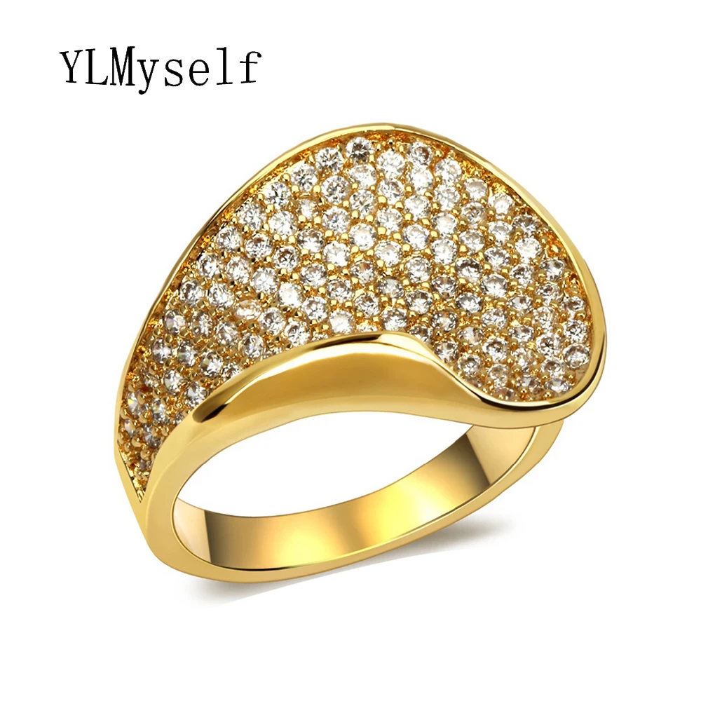 

Latest Women Fashion Leaf Figer Ring pave Sparkly Cubic Zirconia Crystal New Elegant Trendy Cheap Jewelry Rings