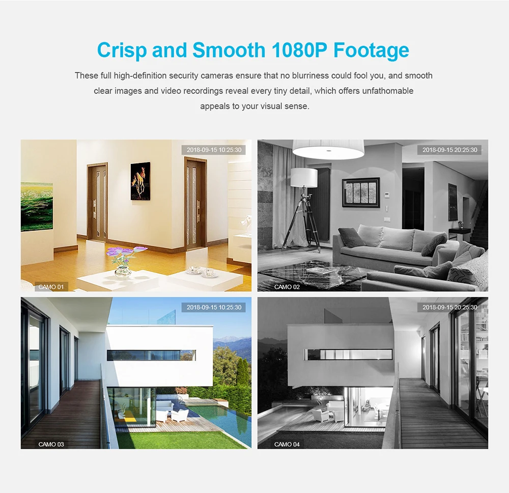 SANNCE 4CH 1080P HDMI POE NVR комплект CCTV система безопасности 2MP IR IP66 Водонепроницаемая уличная ip-камера Plug& paly комплект видеонаблюдения