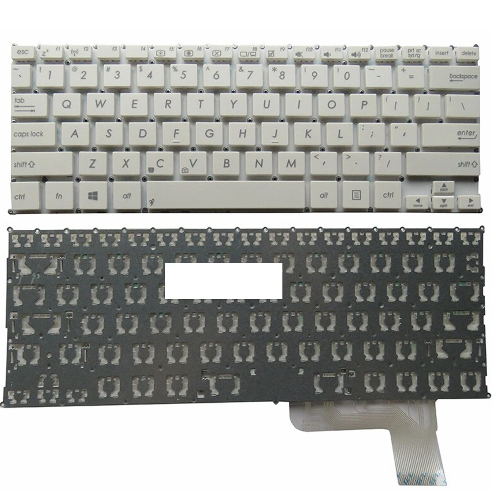 

US New FOR ASUS X201 X202 X201E x202E Replace laptop keyboard White
