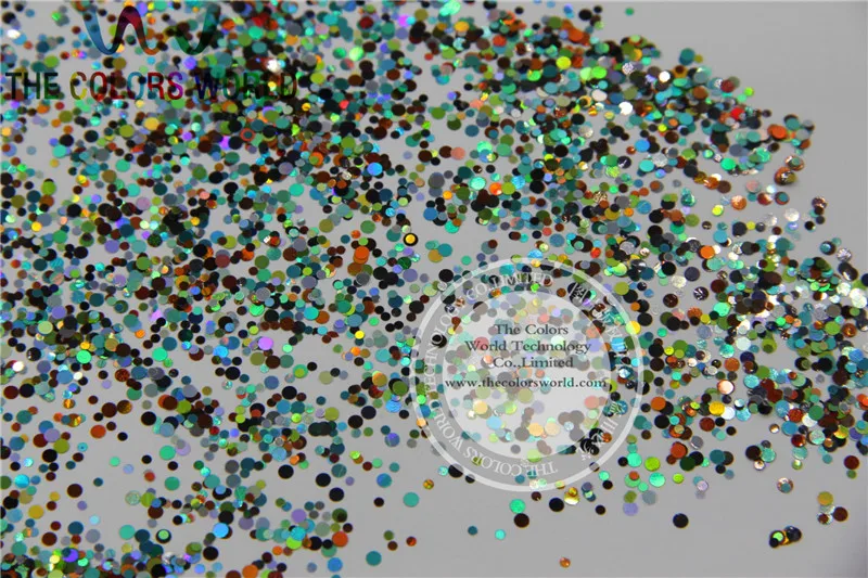 RL12 128 Mix голографические Лазерные Цвета точечные фигуры глиттер для ногтевого