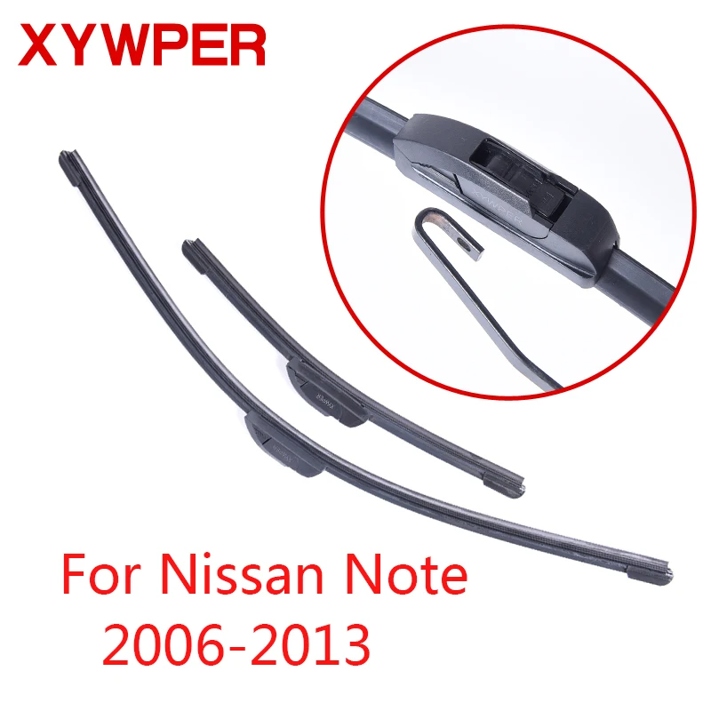 Щетки стеклоочистителя XYWPER для Nissan Note 2006 2007 2008 2009 2010 2011 2012 2013 24 и 14 дюймов